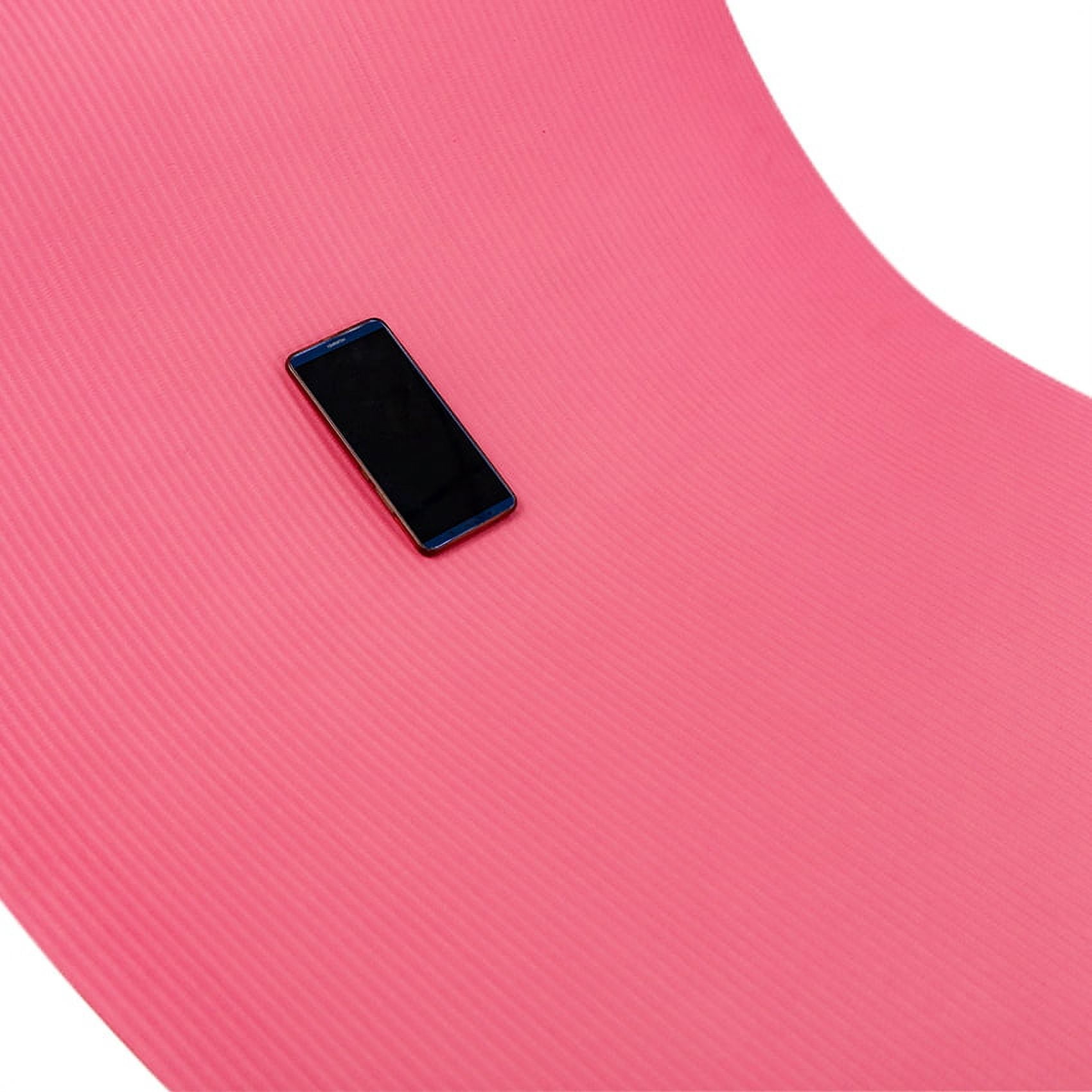 Ray Star Extra Thick Yoga Mat 31.5"X72"X0.39" Thickness 9mm -Eco Friendly Material- With High Density Anti-Tear Exercise Bolster