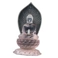 thumbnail image 2 of Lipstore 22cm Buddhist Figure on Lotus Base Ornament Decorative for Housewarming Gift B, 2 of 8