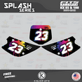 thumbnail image 4 of Kalair GFX Graphics Kit for Kawasaki KX85 (2001-2013) Splash Series, 4 of 5