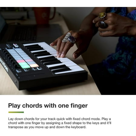 Novation - Launchkey Mini [MK3] MIDI Controller - Black