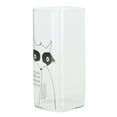 thumbnail image 2 of Tazas de vidrio con estampado de leche de 400 ml para té, café, desayuno, vasos de vidrio con leche, DrinkwareFox, 2 of 14