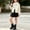 Beige, variant on SERTGUTR Girls' Faux Leather Jacket, Zip Up Collared Long Sleeve Moto Coat, Solid Color Casual Outerwear with Pockets, Everyday Versatile Streetwear Layer