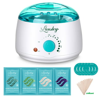 Wax Warmer Hair Removal Waxing Kit with 4 Flavors Stripless Hard Beans 10  Applicator Sticks for Full Body Legs Face Eyebrows - AliExpress