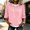A1_Pink, variant on TZZQ 3/4 Sleeve Hoodie Sweatshirts for Women Drawstring Hood Oversized Pullover Sweatshirt Comfort Plain Long Sleeve Pullover Tops Plus Size Cute Basic Lightweight Hoodie Sweatshirts Beige L