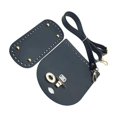 thumbnail image 3 of Guardoinrt Crochet Bag Bottom Base Crochet Bag Making Set leather bag knitting for Handbag Tote Shoulder Black, 3 of 6