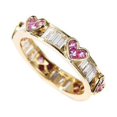 thumbnail image 1 of Sonducket Anillo de mujer corazón cristal decorativo nudillo joyería exquisita decoración de mano compromiso fiesta Casual joyería Ropa, zapatos y accesorios Miscelánea Talla 6, 1 of 6