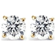 thumbnail image 1 of 1 CT. T.W. Genuine White Diamond Studs 14K White or Yellow Gold, 1 of 3