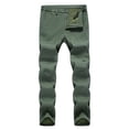 thumbnail image 2 of Yaoyar Men's Hiking Cargo Pants Joggers Outdoor Travel Pants Button Zipper Pocket Cargo Pants, 2 of 8
