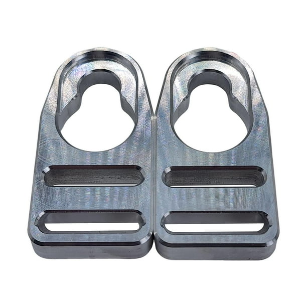 Clips de correa de asiento de kayak de aluminio premium de 2 piezas que reemplazan el de reparación de piezas de repuesto vida
