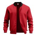 thumbnail image 3 of Kureaily Lightweight Casual Jacket Outdoor Windbreaker Softshell Lined Full Zip Hooded Coat For Daily Streetwear Comfort Jackets for Men, 3 of 3