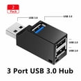 thumbnail image 1 of 3 Port USB 3.0 Hub Portable High Speed Splitter Box for PC Notebook Laptop, 1 of 9