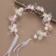 thumbnail image 5 of Tocado para niños Super hada corona diadema princesa niña tocado flor cumpleaños niña accesorios de actuación, 5 of 6
