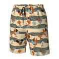 thumbnail image 6 of Uemuo Funny Chicken Pattern Men's Swim Trunks Hawaiian Beach Bathing Suit Swimsuits Beach Quick-Dry Shorts with Pockets-XX-Large, 6 of 9