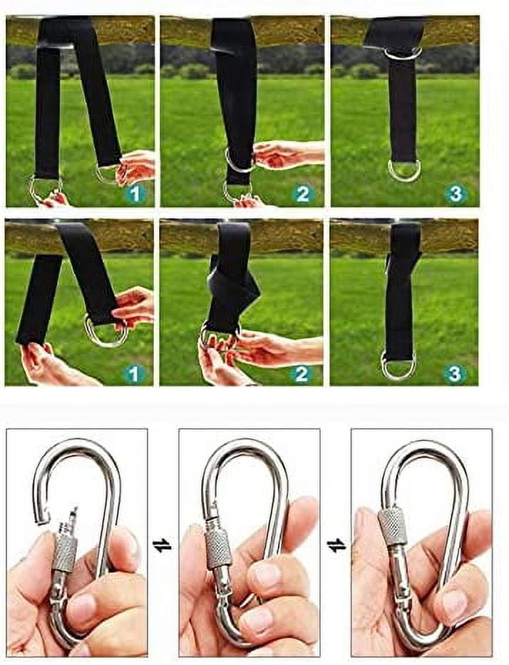 Swing accessory Holds 2200LBS kit for swings and hammocks 