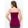 thumbnail image 3 of Kurve by Idea Seamless women's Seamless Stretch Long Bandeau Tube Top, UV Protective Fabric, UPF 50+, Made in USA, 3 of 3