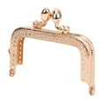 thumbnail image 1 of Tailor 2PCS  10.5 / 8.5cm Square Light Gold Purse Frame Tailor Accessories for DIY Craft, 1 of 8