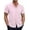 Pink, variant on COOFANDY Men's Business Dress Shirt Short Sleeve Button Down Shirt Casual Stylish Shirts