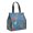 Basketball and Jersey Blue Pattern, variant on Basketball and Meteor Teal Pattern Insulated Lunch Bag for Women/Men,Minimalist Lunch Bag,Canvas with Velcro Closure,Built-in Pocket,11x10x6 Inches,8.66L