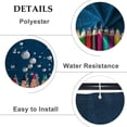 thumbnail image 5 of Coloured Pen Shower Curtains Back to School Classroom Kindergarten Education Pre School Decorative Shower Curtains Hooks Waterproof Polyester for Kids Bathroom Home Bath Decor 72x84 Inches, 5 of 6