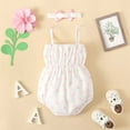 thumbnail image 3 of Dezsed 0-12Months Infant Baby Girl Clothes Polka Dots Print Sleeveless Bow Romper Summer Baby Clothes for Girls Gift, 3 of 5
