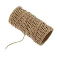 thumbnail image 1 of Alambre floral Uxcell, alambre de unión de vid, alambre metálico para manualidades, marrón claro, 0.04" x 164ft, 1 of 6