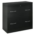thumbnail image 1 of Costway 2-Drawer File Cabinet w/Lock, Hinging Bar Letter & Legal Size Black, 1 of 10