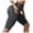 Dark Gray, variant on Women's High Waist Workout Shorts with Pockets, Seamless Textured Tight Biker Shorts for Gym & Running Clothes (Sky Blue, XXL)