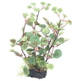 thumbnail image 1 of Planta de simulación de pecera, decoración de plantas de paisajismo de acuario, plantas de paisajismo de acuario, adorno de pecera, hojas verdes, grado profesional, 1 of 9