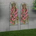 thumbnail image 3 of 2 Pack Garden Trellis for Climbing Plants Outdoor Large Rust Proof Garden Panels, 3 of 13