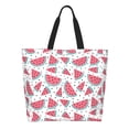 thumbnail image 1 of Fotbe Watermelon Bolsa Tote Estética de Lona con Estampado para Mujer - Bolsa Reutilizable de Hombro Casual para Vacaciones, Compras, Trabajo y Gimnasio, 1 of 8