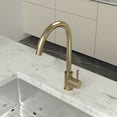 thumbnail image 4 of Logmey Kitchen Faucet 360° Rotation Single Handle Gold Kitchen Sink Faucet, 4 of 6