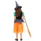thumbnail image 2 of Lucakuins Disfraz de Halloween para niñas, Manga Corta, Tul, Patchwork, Vestido de Cosplay, Sombrero, Palo mágico, Bolsa de Regalo, Disfraz de Bruja, 6-11 años Lucakuins  moda, 2 of 5