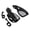 Black, variant on Soumake 2Pcs/Set 7/8inch Universal Motorcycle ATV Handlebar Hand Guard Protective Cover