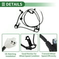 thumbnail image 4 of Unique Bargains ABS Wheel Speed Sensor ABS Sensor Set Anti-lock Braking System Sensor for Mitsubishi Eclipse 2006-2012 No.MN113198 Rear Right, 4 of 7