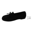 thumbnail image 4 of Tawop Womens Shoes Casual Flat Shoes Women Round Toe Loafers Soft Versatile Bowknot, 4 of 9