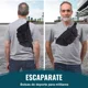thumbnail image 2 of Cangurera Tactica Militar Impermeable Riñonera Deportiva, 2 of 8