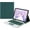 Dark Green, variant on Galaxy Tab S8+ S8 Plus 2022/ S7 FE/ S7 + S7 Plus 12.4 '' Keyboard case SM-X800/X806/ T730/T733/T736/T738/T970/T975/T976/T978 Magnetic Detachable Color BT Keyboard