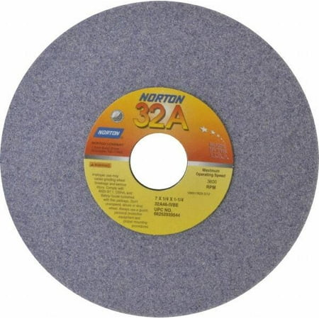 

Norton 7 Diam x 1-1/4 Hole x 1/4 Thick I Hardness 46 Grit Surface Grinding Wheel