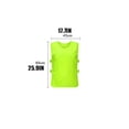 thumbnail image 3 of Naiovety Chaleco de entrenamiento, ropa deportiva de malla de fútbol para adultos, camisetas profesionales de fútbol, ​​Jersey de secado rápido Uniforme atlético Rojo Naiovety OD029876-03, 3 of 6