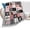 Flowers and Horses, variant on Green Alien Blanket Universe Planet Throw Blankets for Girls Boys Soft Warm UFO Space Astronaut Throws Flannel Fleece Plush Stuff Gifts for Kids Men Women Adults for Bed Sofa Bedding Decor 50"x40"