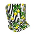thumbnail image 2 of Disketp Lemons on Striped Slouchy Beanie Hip-Hop Soft Lightweight Running Beanie Adult Hats Chemo Cap for Men Women, 2 of 8