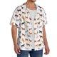 thumbnail image 2 of Balery Horses Camisa Casual de Manga Corta con Botones para Hombre, Texturizada, Estilo Cubano, para Playa, Verano-XX-Large, 2 of 5