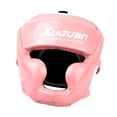 thumbnail image 4 of Boxing Tartngear Guard cómodo cubierta de entrenamiento de cobertura completa ajustable Cubierta de la cara para Kickboxing Sanda MMA Wrestling Rosa, 4 of 8
