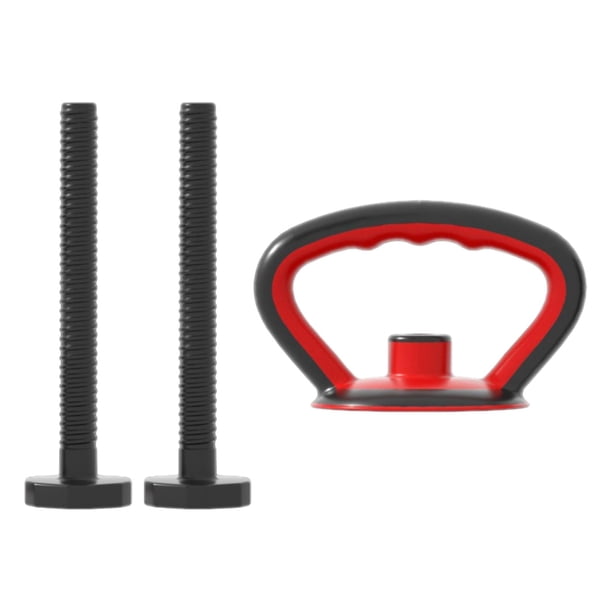 NewMe Fitness Poignée de kettlebell réglable pour entraînement de force, ensemble de kettlebell pour plaques de poids, entraînement à la maison ou à la salle de sport, design ergonomique de 5,1 cm NewMe Fitness Poignée de kettlebell réglable pour entraînement de force, ensemble de kettlebell pour plaques de poids, entraînement à la maison ou à la salle de sport, design ergonomique de 5,1 cm