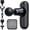 Black, variant on Bob and Brad Q2 Mini Pocket-Sized Deep Tissue, Brand New Portable Percussion Muscle Massager Gun Ultra Small & Quiet