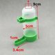 thumbnail image 4 of 5 comederos y bebederos para pájaros pequeños con rociador automático de agua potable, a prueba de aves., 4 of 5