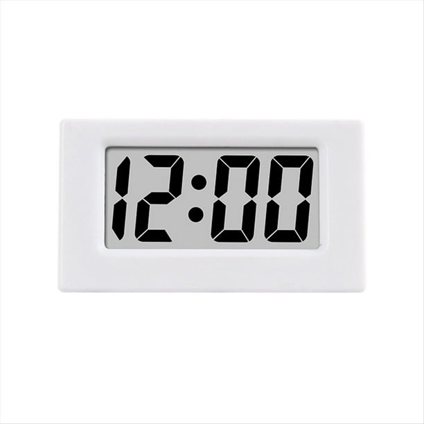 Mini Reloj Triángulo Pantalla LED Lectronic Digital Alarma Reloj de Escritorio para Hogar Oficina Mesa Dormitorio Decoración