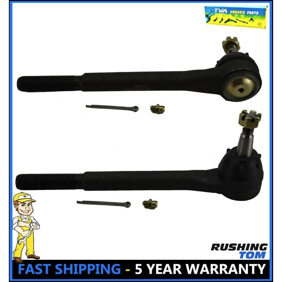 2 Front Left & Right Outer Tie Rod for Buick Century Regal Chevrolet Pontiac GMC