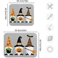 thumbnail image 3 of Absorbent Dish Drying Mat for Kitchen Counter -Halloween Gnomes With Pumpkin Microfiber Drying Pad, Reversible Drainer Mats for Countertop, Small 16 x 18 inch, Large 18 x 24 inch, 3 of 6