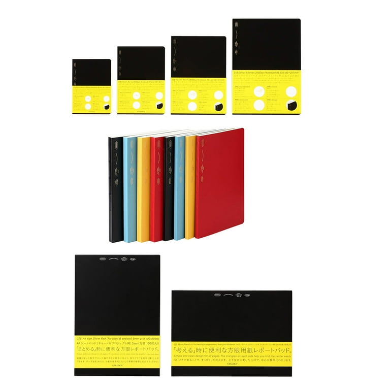 Stalogy S4 G Gridded Notebooks 5 In X 7 2 In Black B6 365 Days Notebook Walmart Com